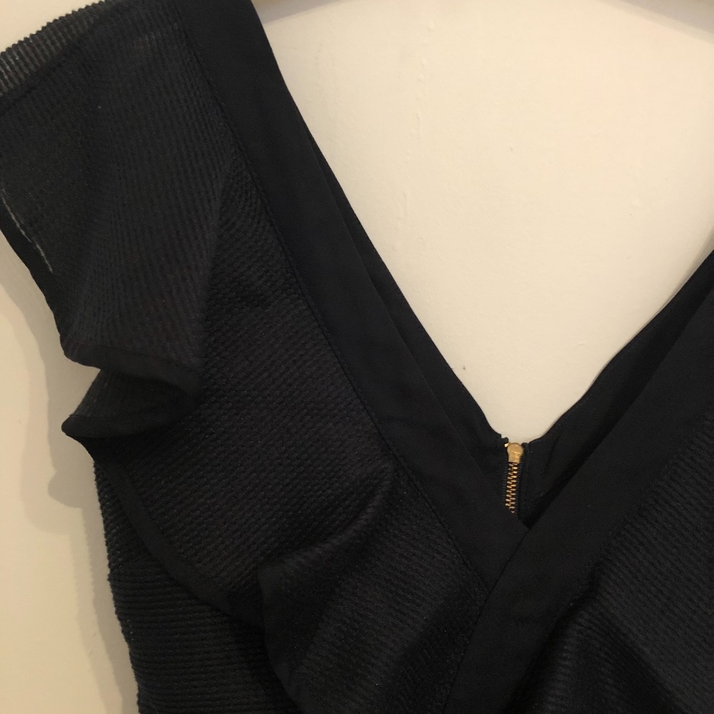 Keepsake Blue Ruffle Midi Dress - Picture 5 of 11